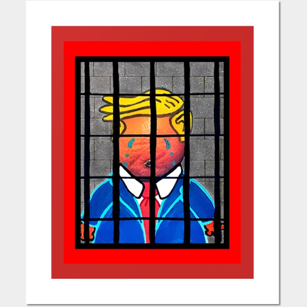 Accountability V Trump (Version 4) Wall Art by Vandal-A